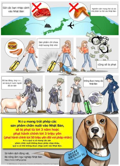 khong mang thit cac che pham tu thit quan ao do dung ban tiếp xuc voi vat nuoi trong vong bay ngay