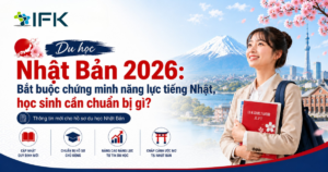 Du hoc Nhat 2026 Tieng Nhat thanh dieu kien bat buoc