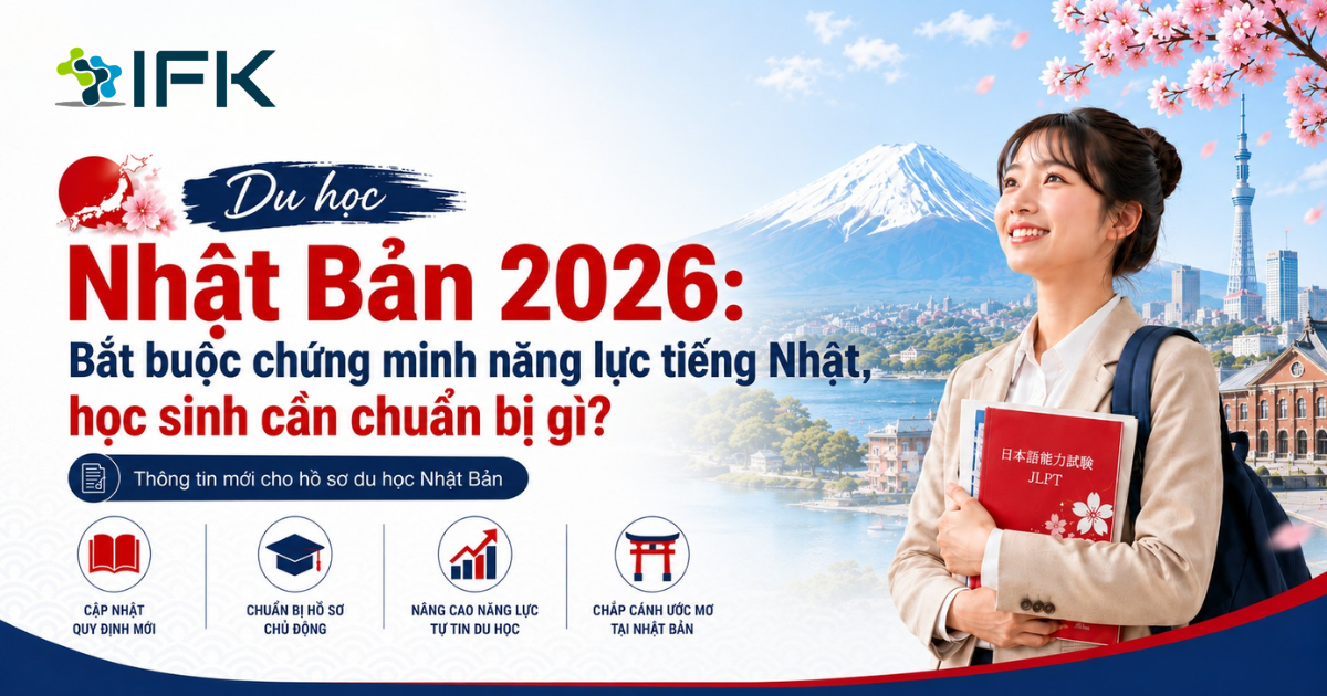 Du hoc Nhat 2026 Tieng Nhat thanh dieu kien bat buoc