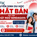 THÔNG BÁO TUYỂN SINH DU HỌC KỲ THÁNG 04/2027