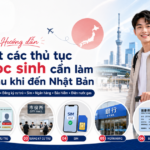 HƯỚNG DẪN CHI TIẾT CÁC THU TỤC DU HỌC SINH CẦN LÀM NGAY SAU KHI ĐẾN NHẬT BẢN