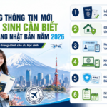 NHỮNG THÔNG TIN MỚI DU HỌC SINH CẦN BIẾT TRƯỚC KHI SANG NHẬT BẢN NĂM 2026